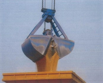 四索防漏雙瓣抓斗